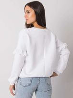 Biała bluza damska bez kaptura Alvah RUE PARIS