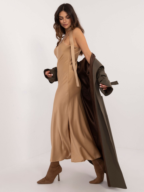 Hurtownia Camelowa wieczorowa sukienka o kroju syrenki