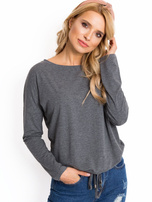 Ciemnoszara bluzka Carla