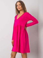 Fuchsia Kleid Brooke RUE PARIS.