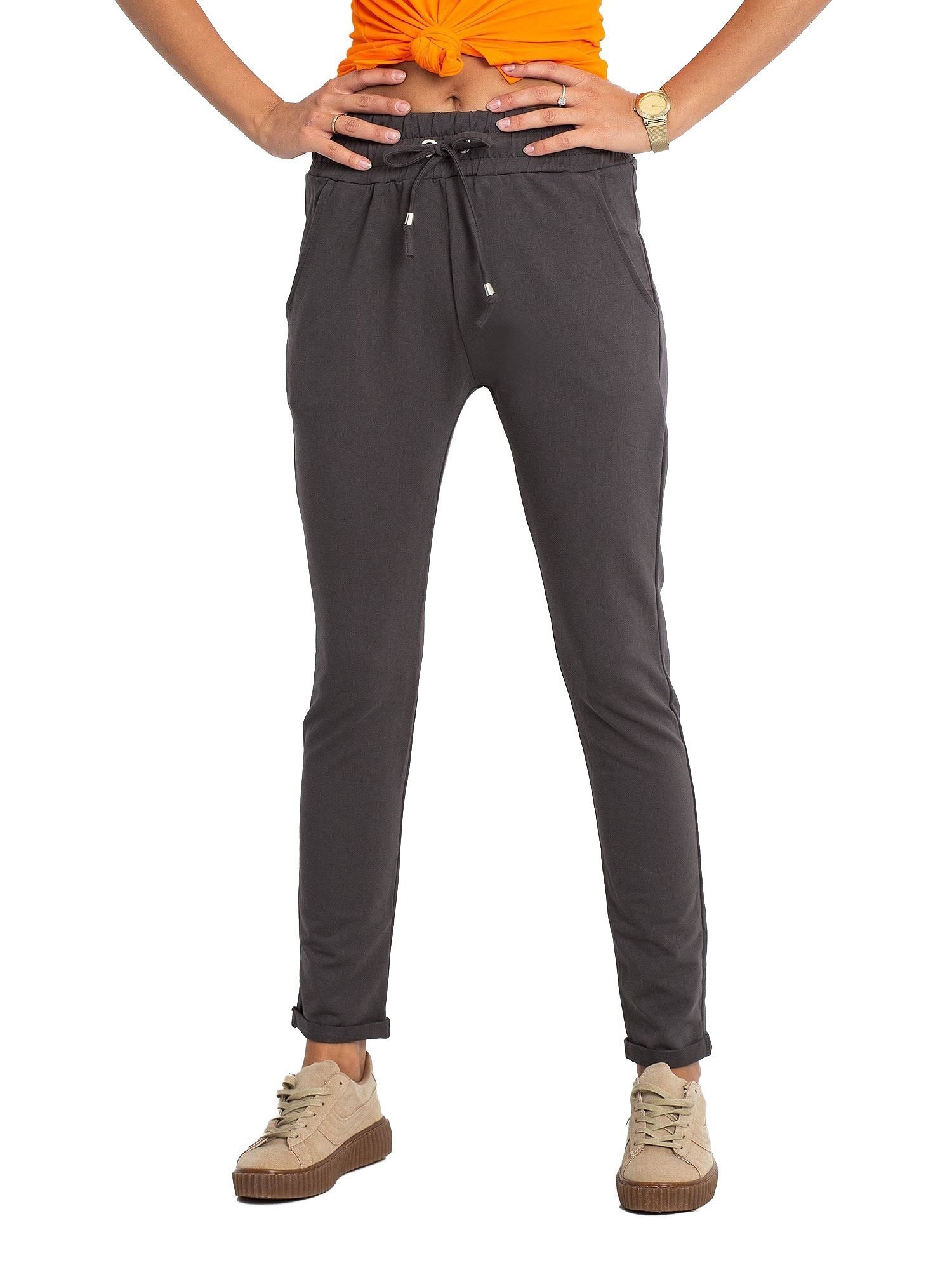 Ciemne khaki spodnie Cadence