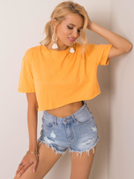 Pomarańczowy t-shirt Vicky RUE PARIS