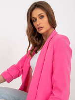 Hurt Różowa elegancka marynarka z podszewką Adela