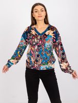 Blue Ruby Prints Ladies Blouse