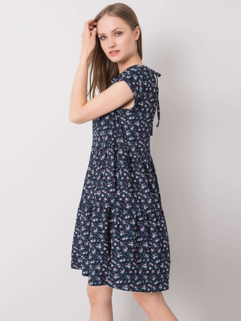 Granatowa sukienka oversize Eve STITCH & SOUL