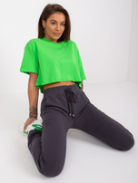 Grafitowe spodnie Faster