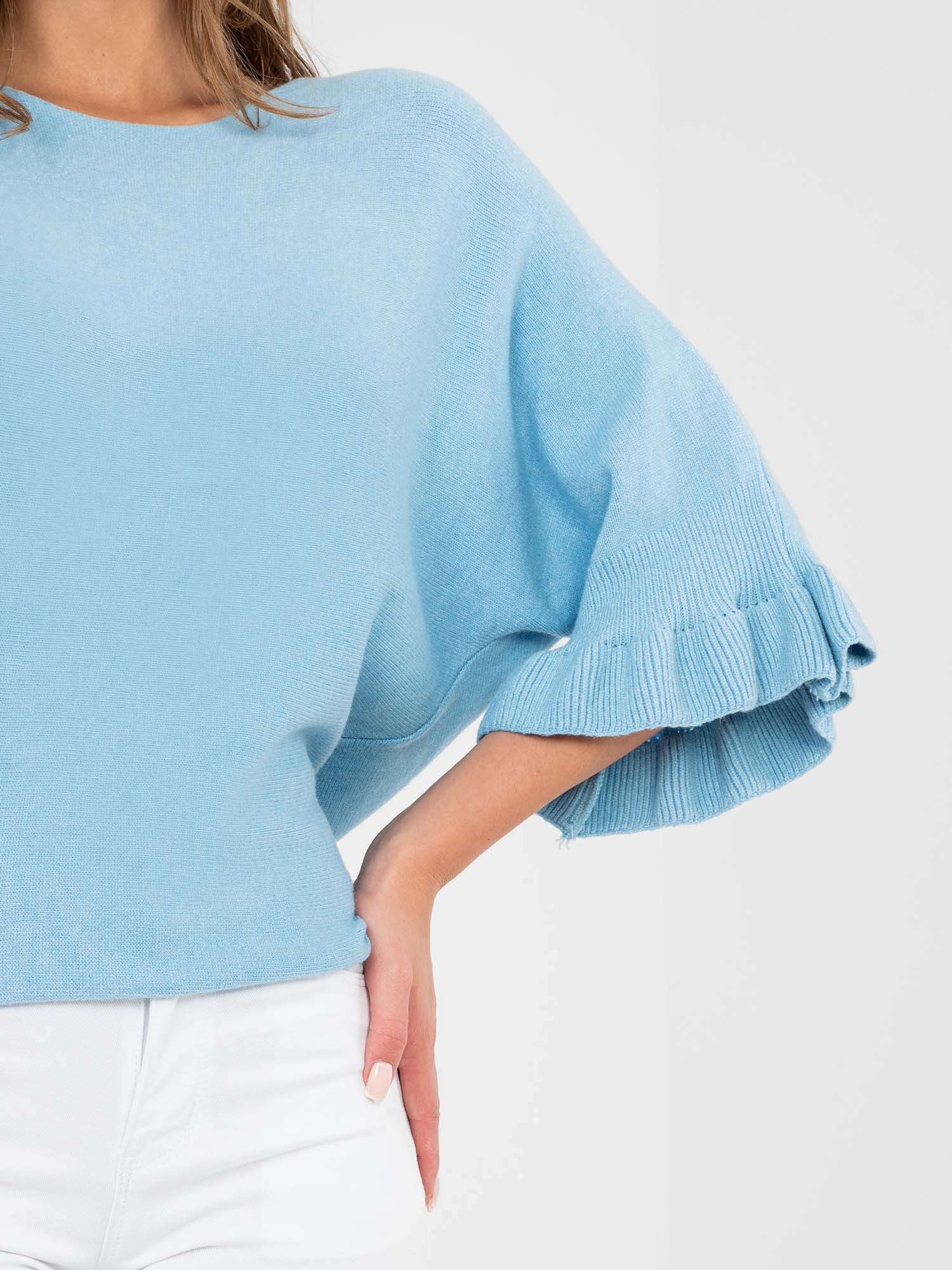 Sweter niebieski