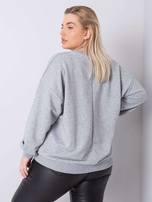 Szara bluza plus size Mischa