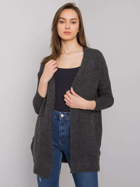 Ciemnoszary sweter z kieszeniami Barreiro RUE PARIS