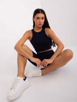 Hurt Granatowo-biały trzyczęściowy komplet casualowy