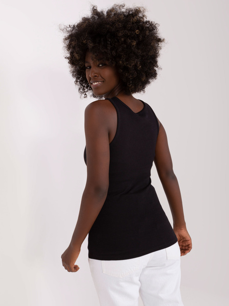 Hurt Czarny prążkowany top boho OCH BELLA