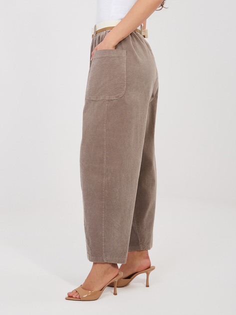 Fango sztruksowe spodnie z kieszeniami RUE PARIS