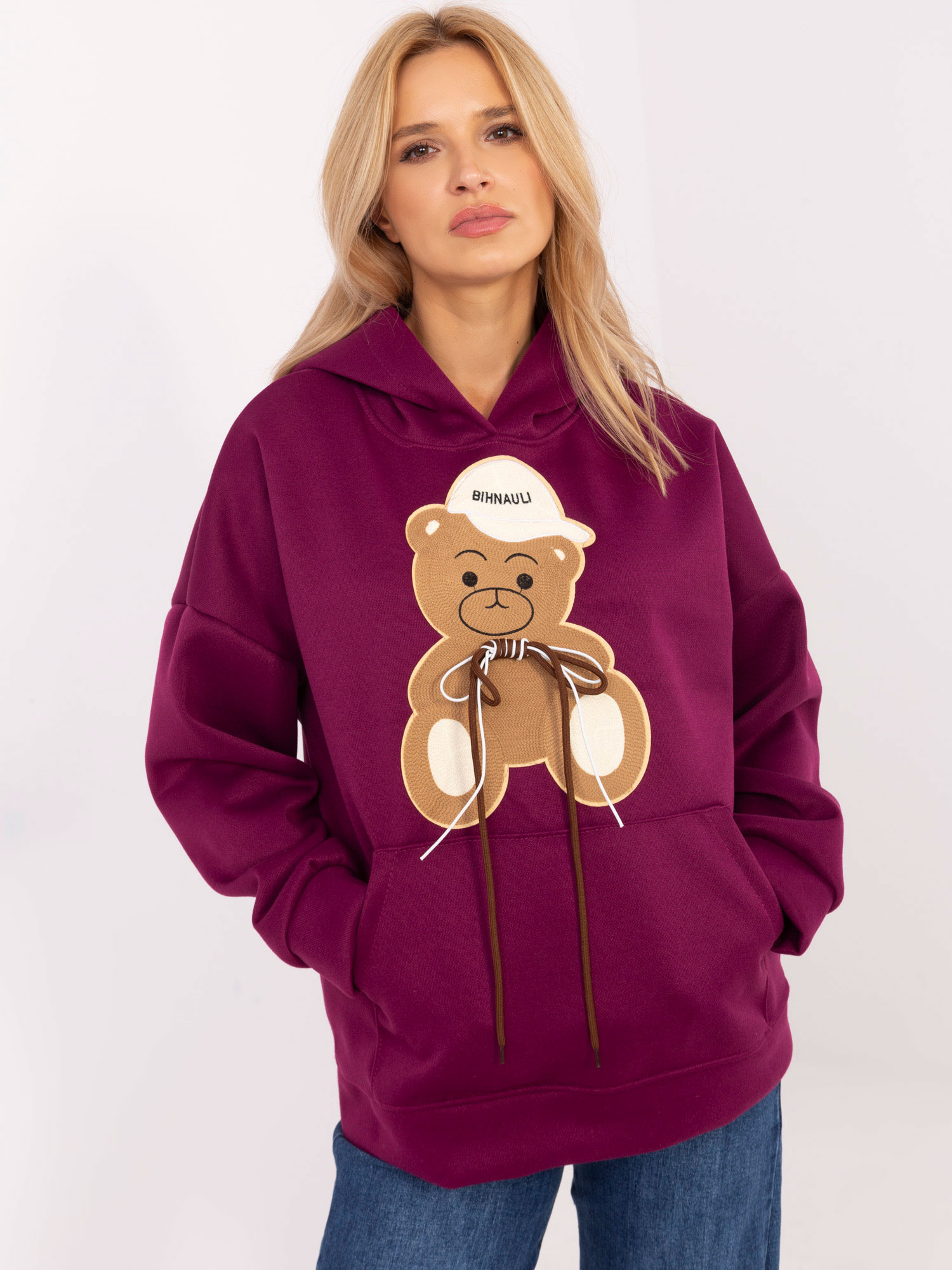 Bluza fioletowy