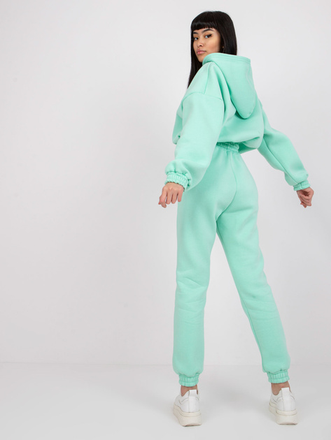 Miętowy dwuczęściowy komplet dresowy Auxerre