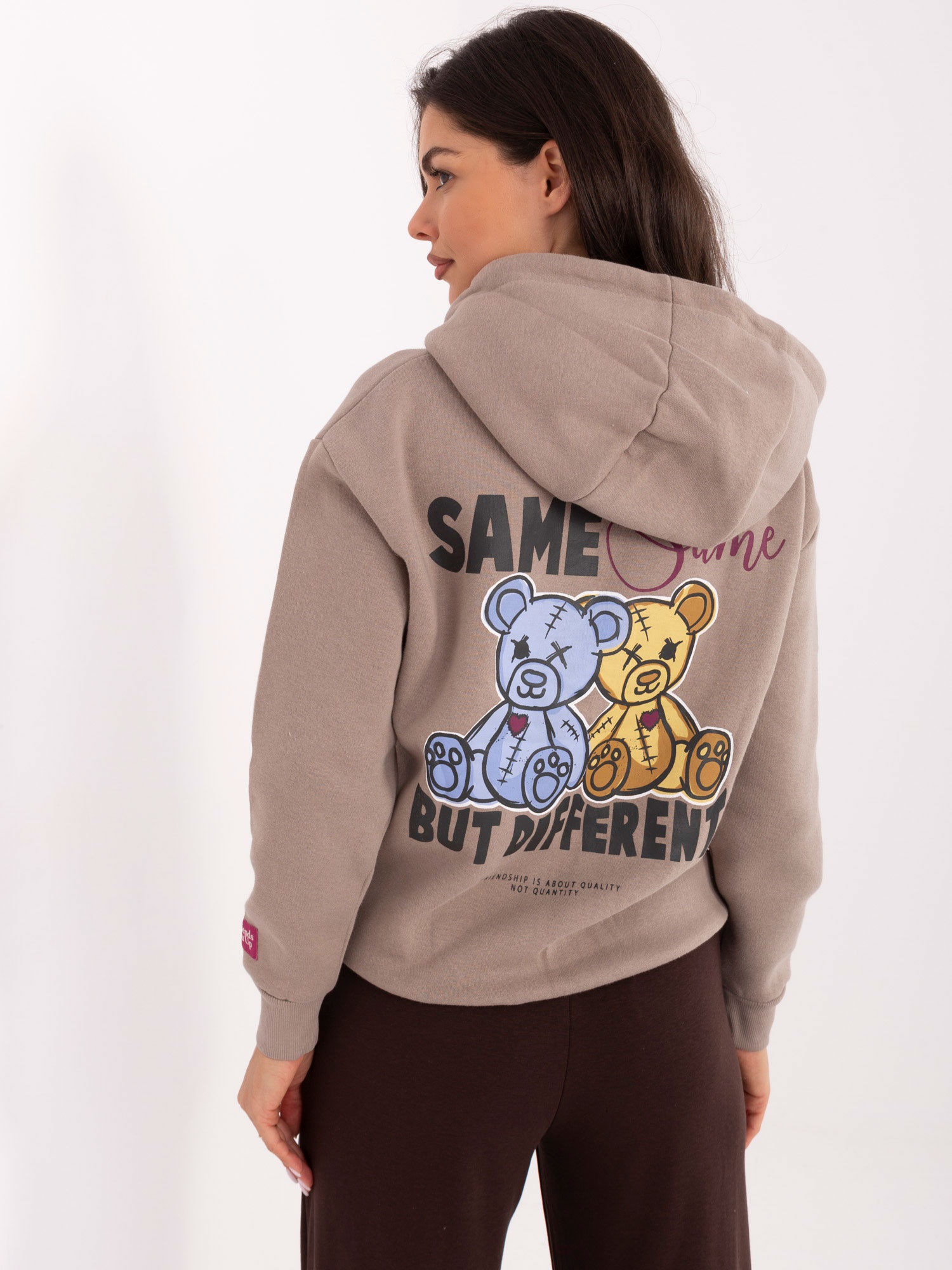 Bluza ciemny bezowy