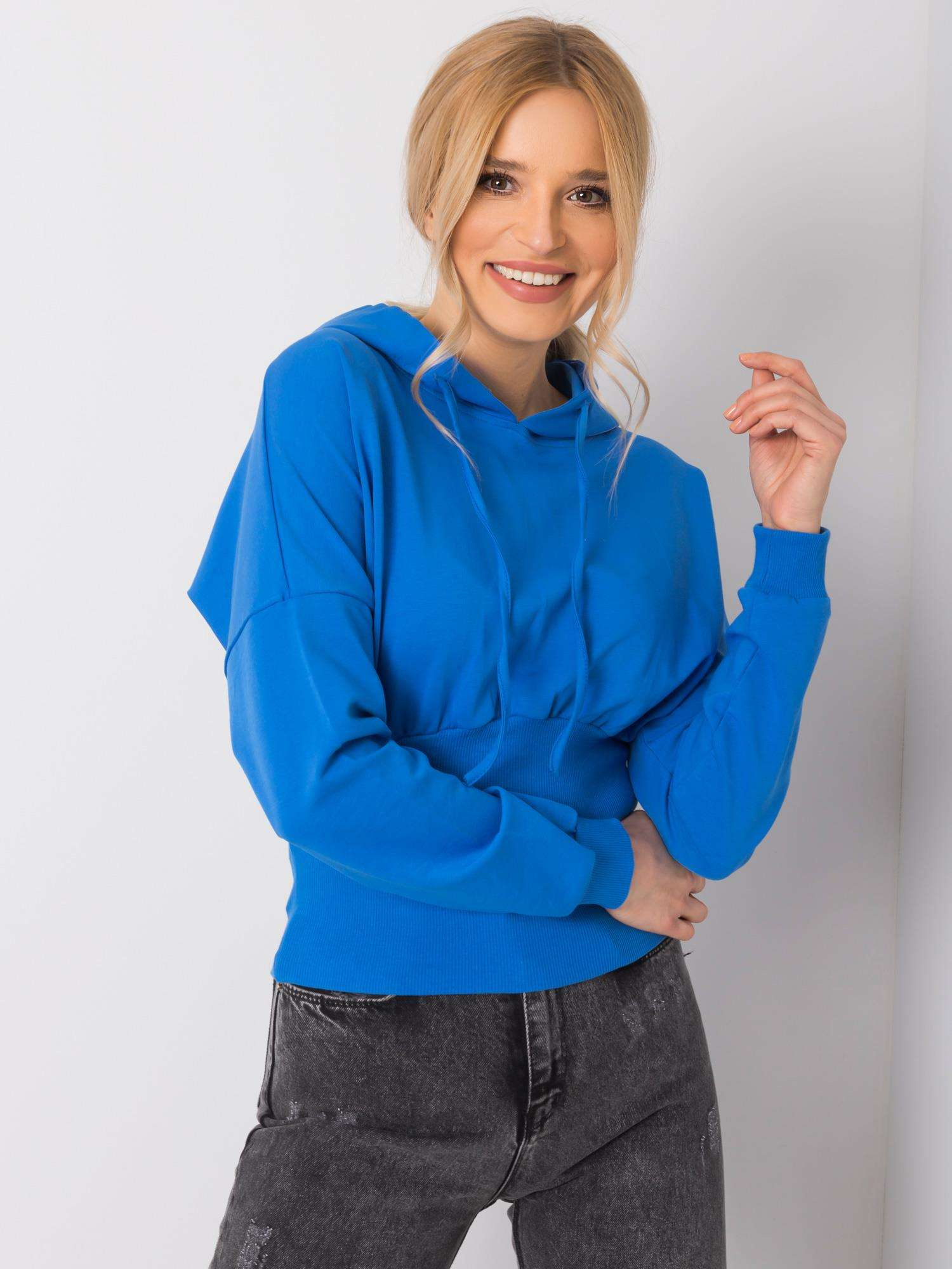 Dunkelblaue Sweatshirt Leilani RUE PARIS.