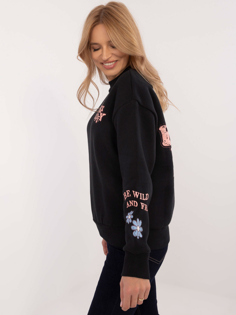 Hurt Grafitowa dresowa bluza z ociepleniem SUBLEVEL