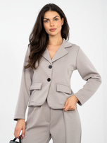 Fango tracksuit jacket with imitation pockets.