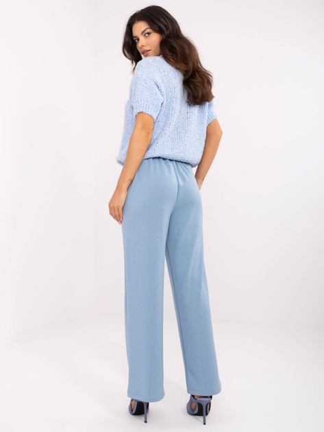 Hurt Niebieskie spodnie dresowe z wszytym paskiem