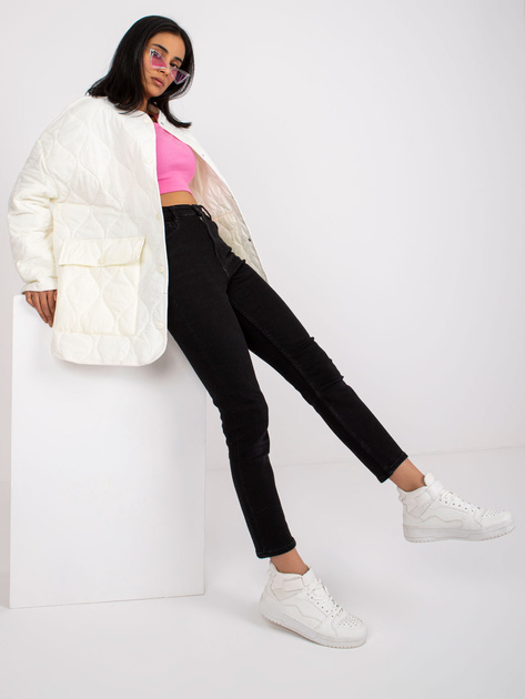 Ecru damska kurtka na wiosnę Callie RUE PARIS