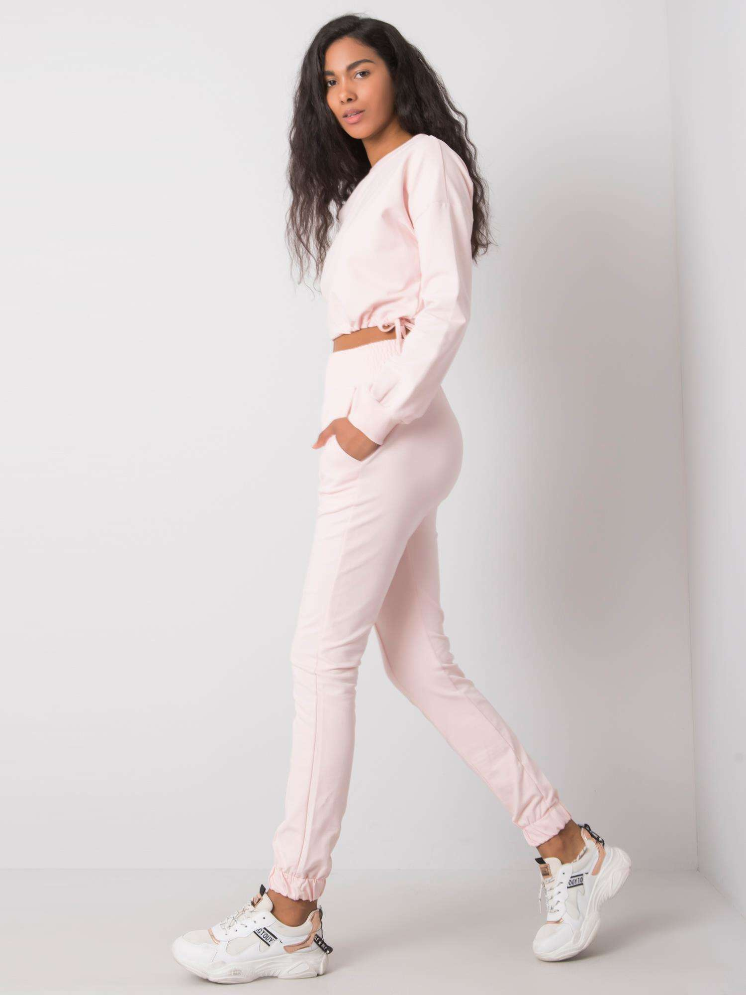 Light pink casual set Laila RUE PARIS.