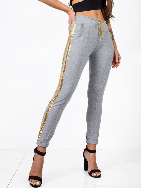 Szare spodnie Sibille