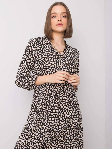 Czarna sukienka Farrah RUE PARIS