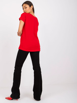 Czerwony t-shirt Emory