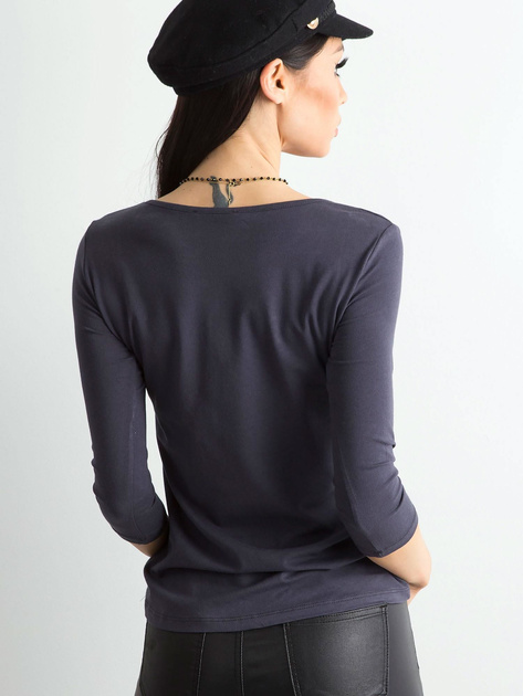 Grafitowa bluzka Mona