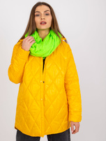 Fluo zielona chusta z wiskozy