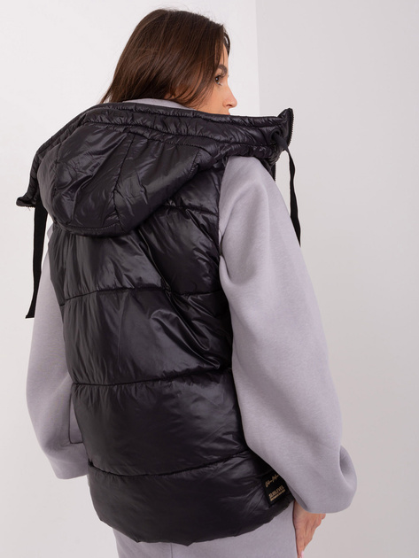 Hurt Czarna kamizelka puchowa z podszewką SUBLEVEL