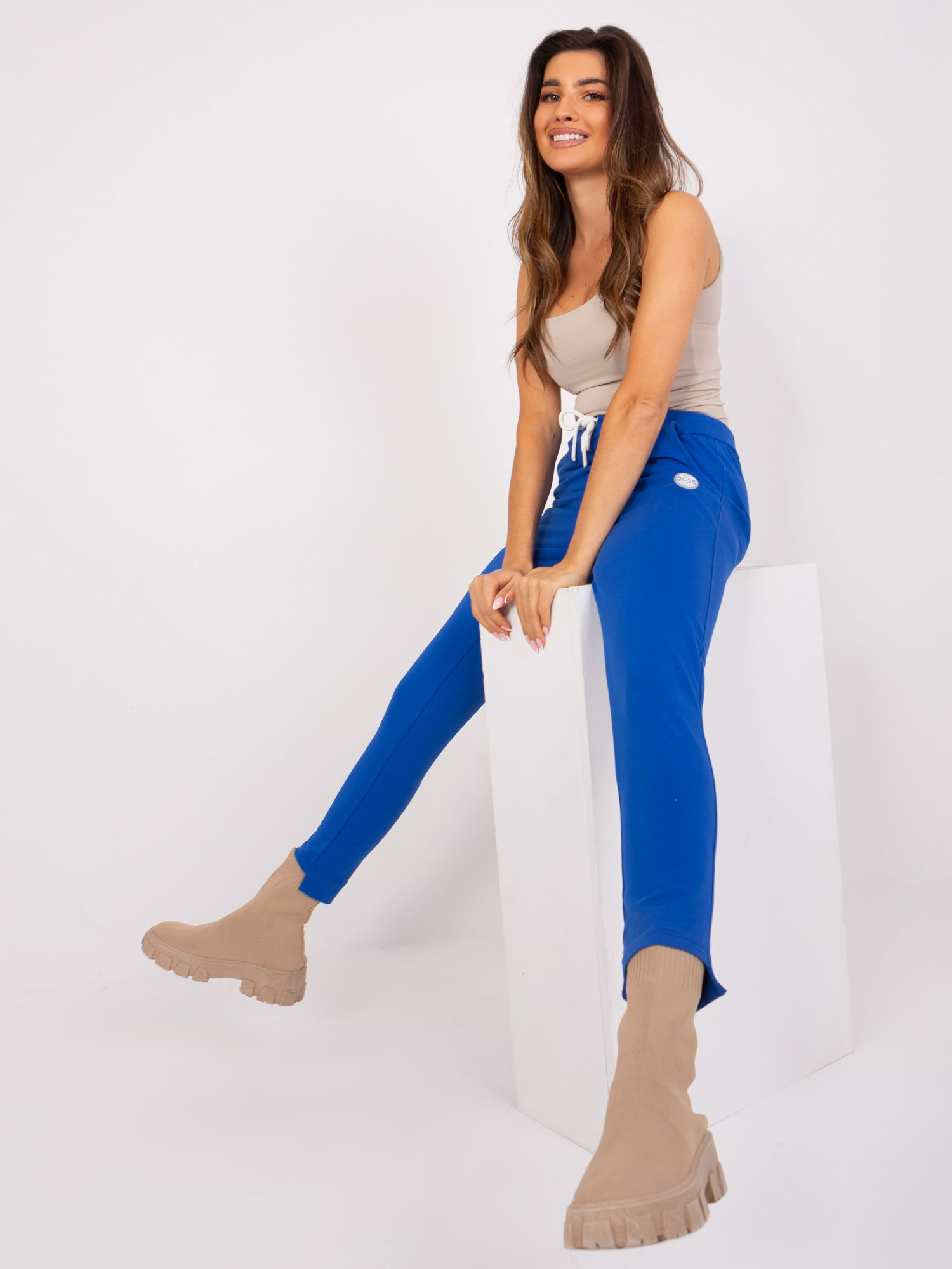 Wholesale Cobalt sweatpants cotton