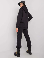 Czarny dwuczęściowy komplet dresowy Dillona