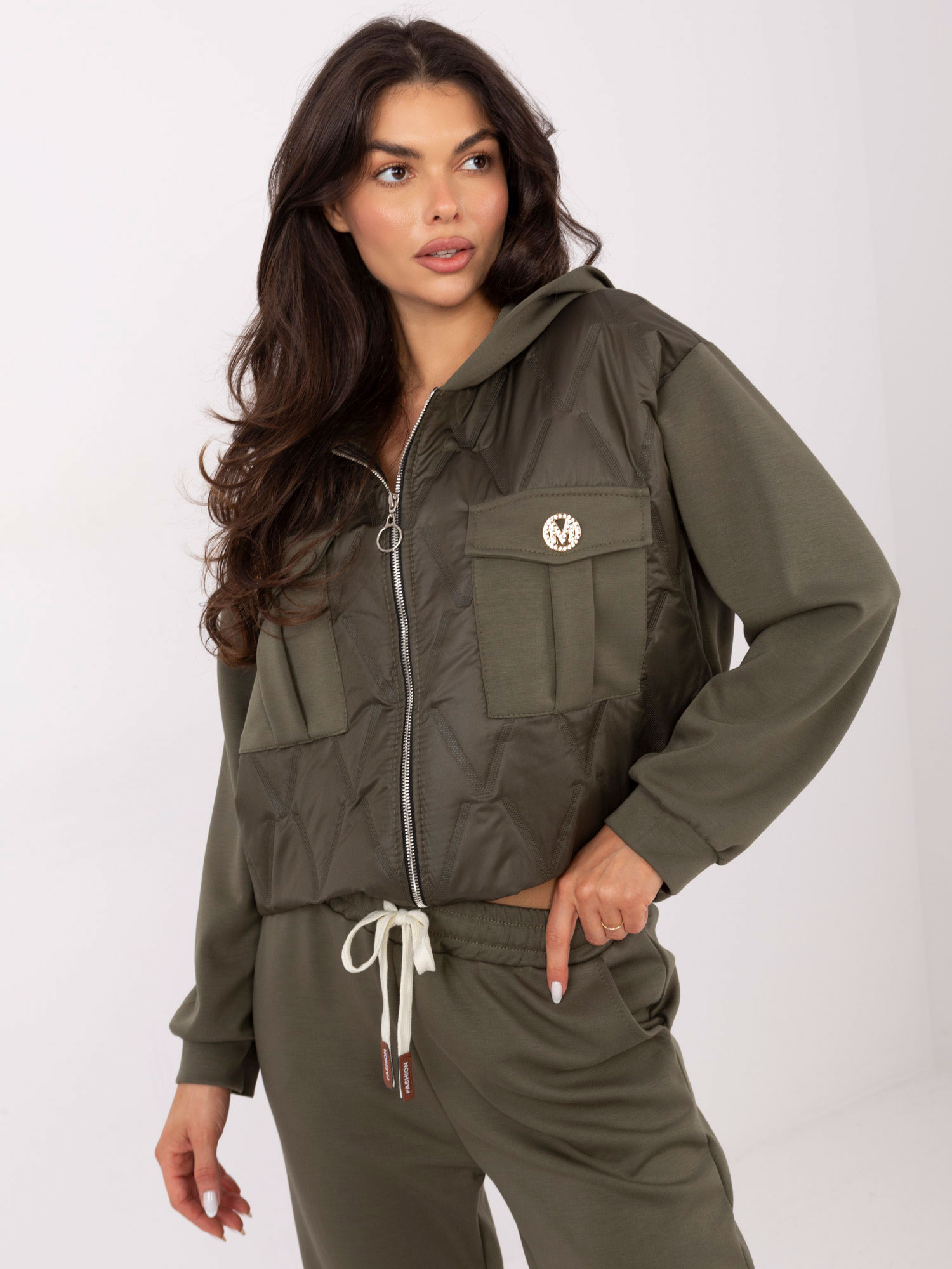 Komplet khaki
