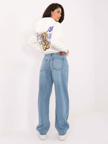 Jasnoniebieskie jeansy typu balloon fit SUBLEVEL
