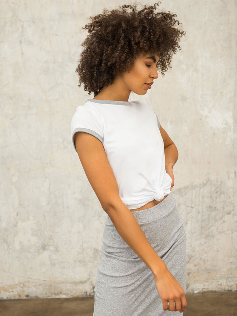 FOR FITNESS Biały t-shirt Move