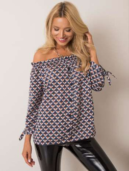Dark blue blouse Madison SUBLEVEL L