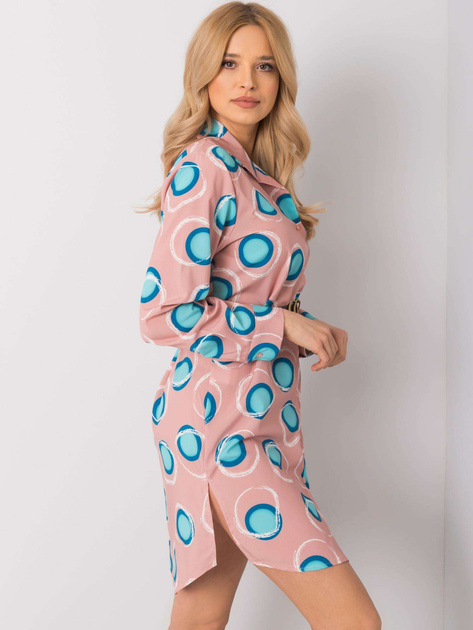 Brudnoróżowa sukienka Farro