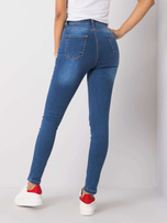 Niebieskie jeansy rurki Britanny RUE PARIS