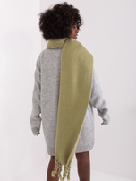 Hurtownia online Pistacjowy długi szal zimowy