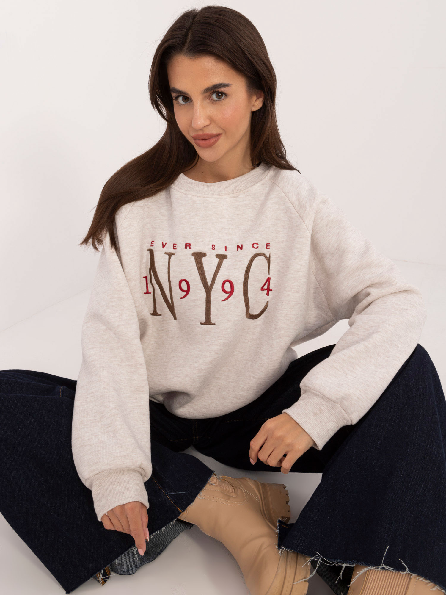 Bluza beżowy