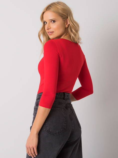 Czerwona bluzka Mona