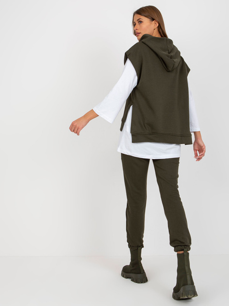 Hurt Khaki trzyczęściowy komplet casualowy ze spodniami