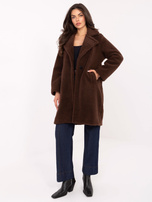 Brown warm coat sheep with pockets.
