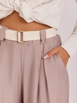 Fango high-waisted palazzo pants RUE PARIS.