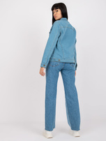 Svetlo modra klasična jeans jakna RUE PARIS.