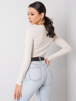 Cremige Bluse Martita RUE PARIS.