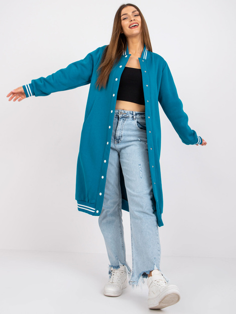 Morska długa bluza dresowa Aosta RUE PARIS