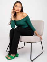 Ciemnozielona bluzka Blink