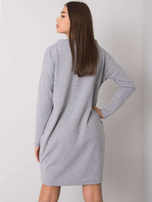 Szara melanżowa sukienka Meriden